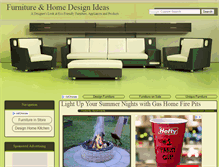 Tablet Screenshot of furniturehomedesign.com